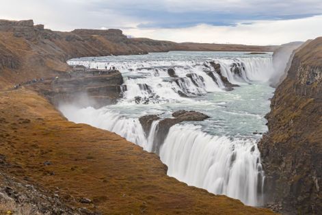 Gullfoss Waterfall